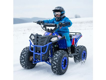 detska benzinova ctyrkolka leramotors by apollo commander 125ccm automat modra 02