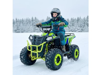 detska benzinova ctyrkolka leramotors by apollo commander 125ccm automat zelena 01