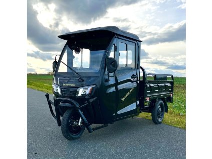 Elektrická tříkolka Leramotors tuk tuk cargo G5 2000W - černá