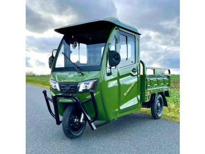 Elektrická tříkolka Leramotors tuk tuk cargo G5 2000W - zelená