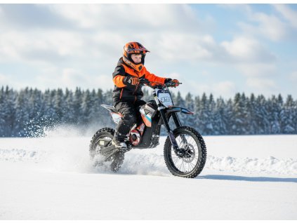 detska elektricka motorka pitbike leramotors rocket 1600w 48v 14 12 oranzova 02