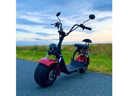 Elektrokoloběžka Leramotors SCOOTERS C1+ 1500W - červená