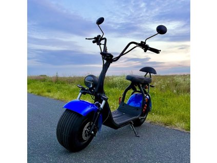Elektrokoloběžka Leramotors SCOOTERS C1+ 1500W - modrá