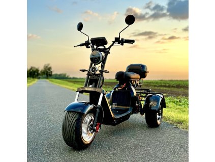 Elektrická tříkolka Leramotors SCOOTES C5 2000W - černá