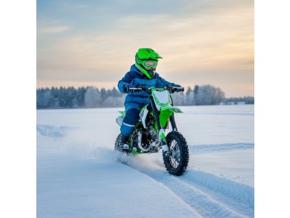 detska benzinova motorka pitbike leramotors by apollo thunder 70ccm automat 10 10 e start zelena 02