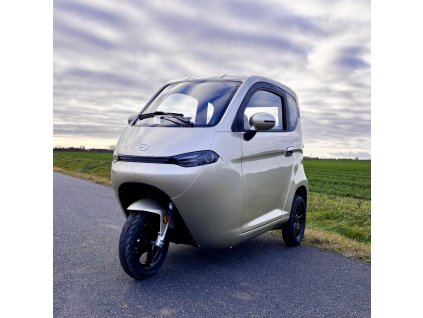 Leramotors Tříkolka E3 LiFePO4 100AH - zlatá