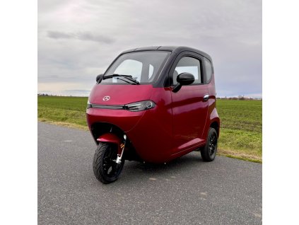 Leramotors Tříkolka E3 LiFePO4 100AH - červená