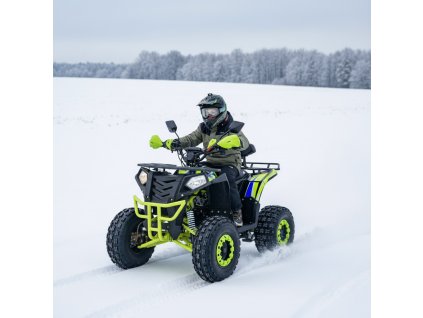 detska benzinova ctyrkolka leramotors by apollo commander 3gr 125ccm zelena 02