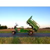 Elektrická tříkolka Leramotors tuk tuk cargo G1 1000W  - zelená