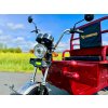 Elektrická tříkolka Leramotors tuk tuk cargo G1 1000W  - červená