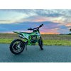 Minicross motorka Leramotors - DEVIL DELUXE 49ccm 2T - v zeleném provedení