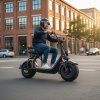 elektrokolobezka leramotors scooters c1 1500w hneda 02