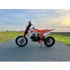Dětský pitbike Leramotors by Apollo - THUNDER 125ccm poloautomat 14/12 E-Start - oranžový