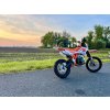 Dětský pitbike Leramotors by Apollo - THUNDER 125ccm poloautomat 14/12 E-Start - oranžový