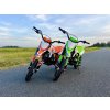 Dětský pitbike Leramotors by Apollo - THUNDER 125ccm poloautomat 14/12 E-Start - zelený