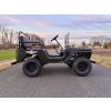 Vojenský Jeep Leramotors - Willys 150ccm - armádní styl