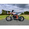 Dětská benzínová motorka Pitbike Leramotors by APOLLO THUNDER 125cc 17/14 E-Start - oranžová