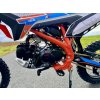 Dětská benzínová motorka Pitbike Leramotors by APOLLO THUNDER 125cc 17/14 E-Start - oranžová