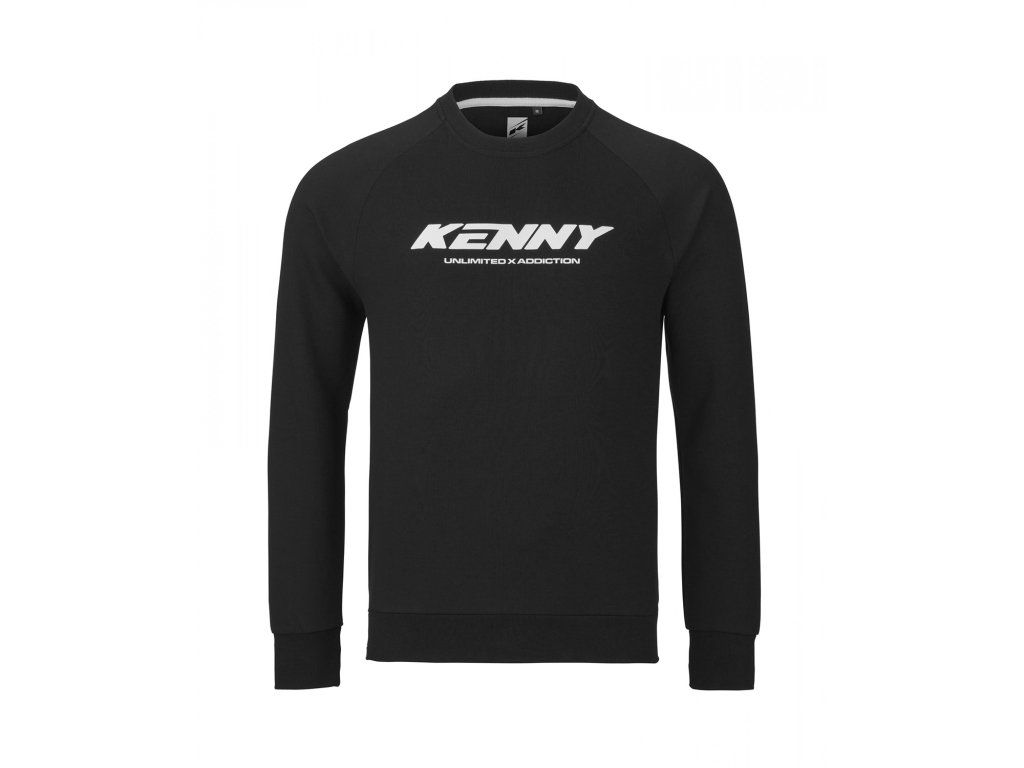 kenny racing bluza core black kolor czarny rozmiar