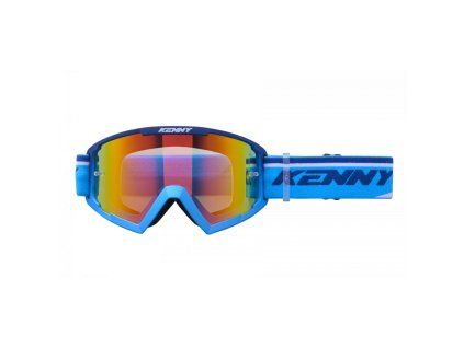 kenny racing gogle model track black clear lens