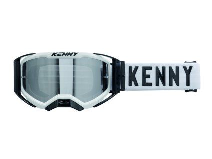 kenny racing gogle performance evo 2 white clear l