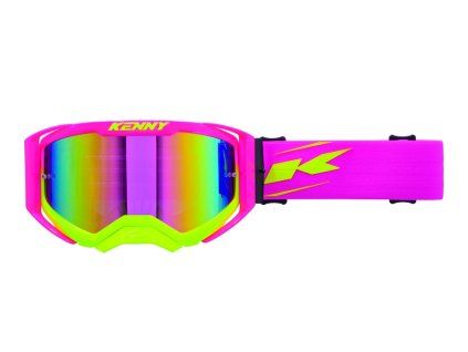 kenny racing gogle performance evo 2 neon pink lu