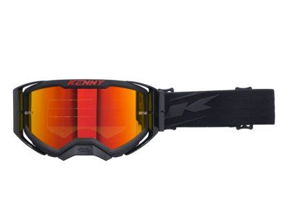 kenny racing gogle performance evo 2 black mirror