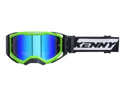 kenny racing gogle performance evo 2 neon green mi