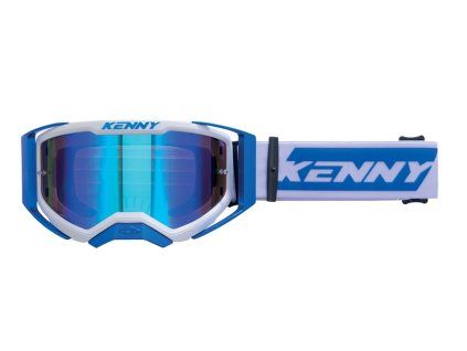 kenny racing gogle performance evo 2 blue mirror