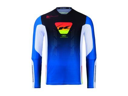 KENNY Detský dres CROSS/Enduro Performance Gradient – modrý