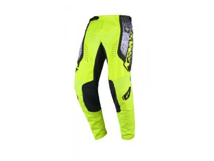 kenny racing spodnie cross enduro force pixel whit