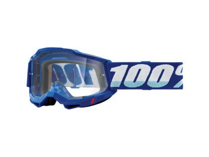 100 procent gogle model accuri 2 blue clear lens