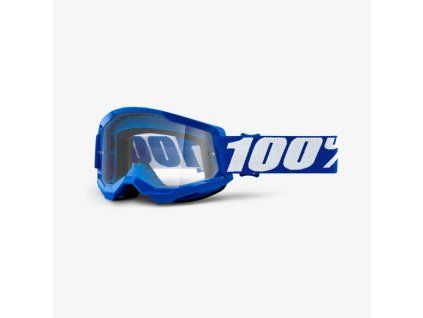 100 procent gogle model strata 2 blue clear lens