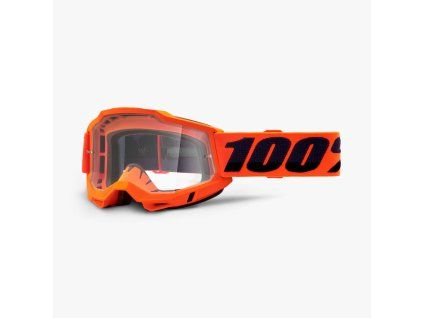 100 procent gogle model accuri 2 otg orange clea