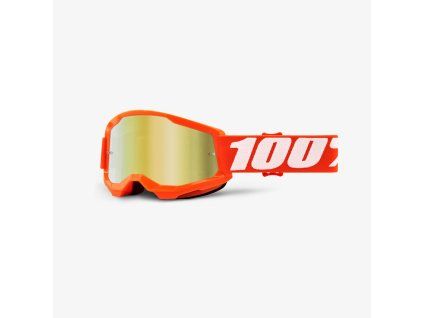 100 procent gogle model strata 2 youth junior oran