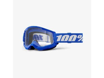 100 procent gogle model strata 2 blue clear lens