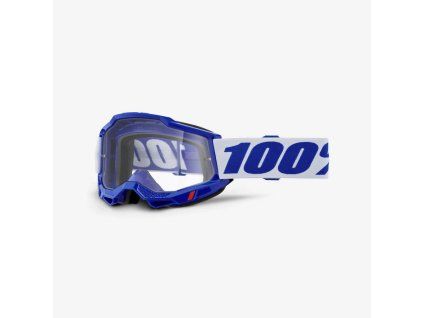 100 procent gogle model accuri 2 blue clear lens