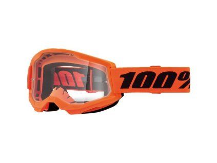 100 procent gogle model strata 2 youth junior neon