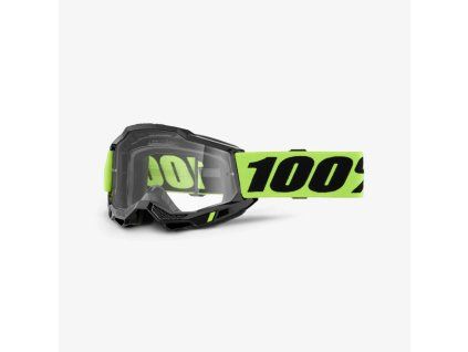 100 procent gogle model accuri 2 neon yellow cle