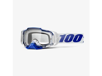 100 procent gogle model armega blue clear lens