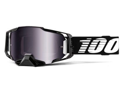 100 procent gogle model armega black mirror silv