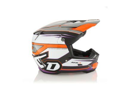 6d helmets kask cross enduro model atr 3 hyper glo