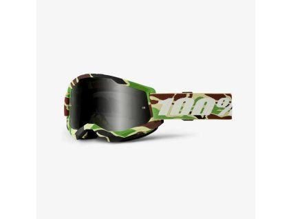 100 procent gogle model strata 2 sand war camo s
