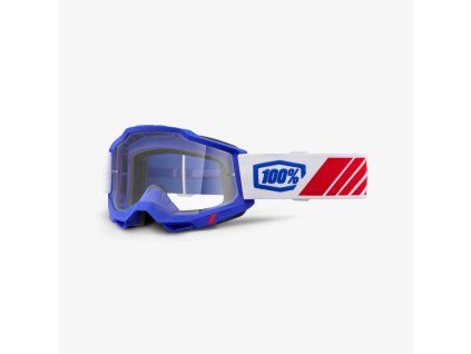 100 procent gogle model accuri 2 red clear lens