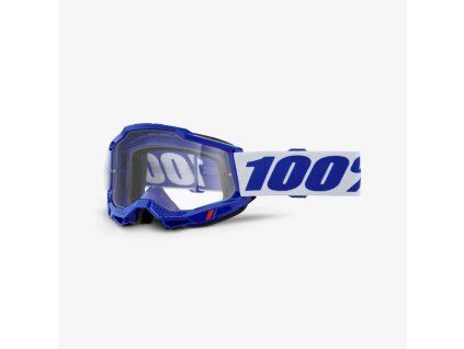 100 procent gogle model accuri 2 otg blue clear