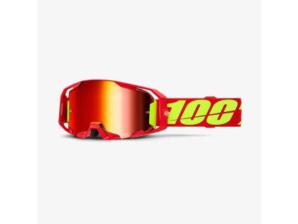 100 procent gogle model armatic red mirror red l