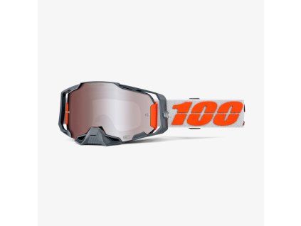 100 procent gogle model armega hiper silver mirr