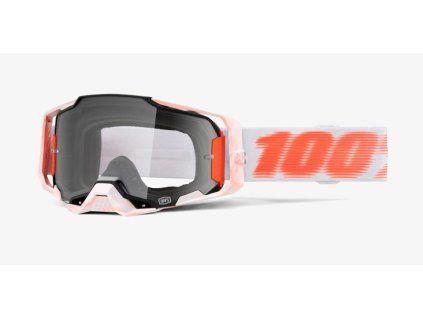 100 procent gogle model armega tubular clear len