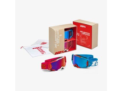 100 procent gogle armatic black mirror silver fl