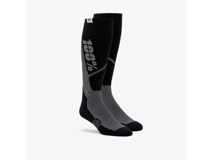 100 procent skarpety torque thick comfort mx black